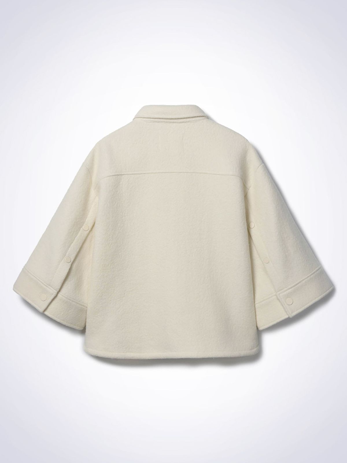 하우스공칠이씨(HAUS072C) MIU WOOL JACKET IVORY