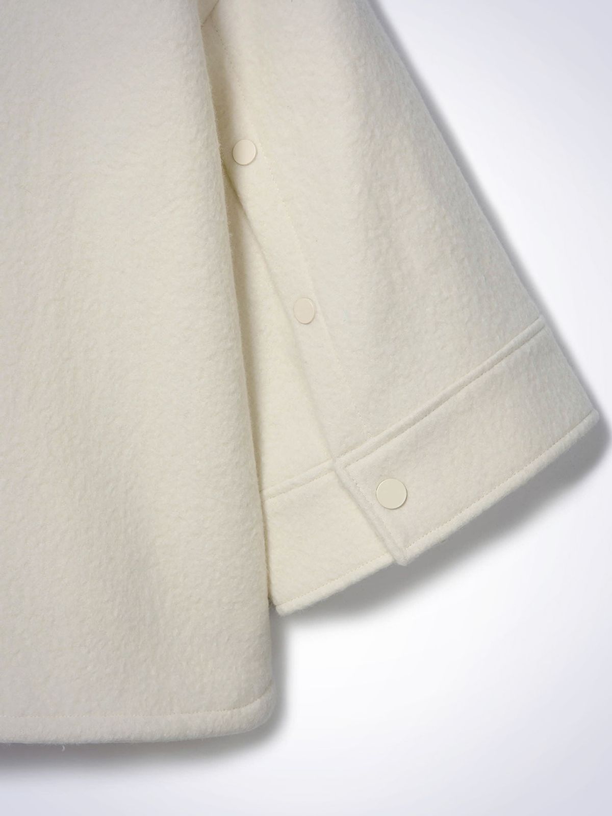 하우스공칠이씨(HAUS072C) MIU WOOL JACKET IVORY