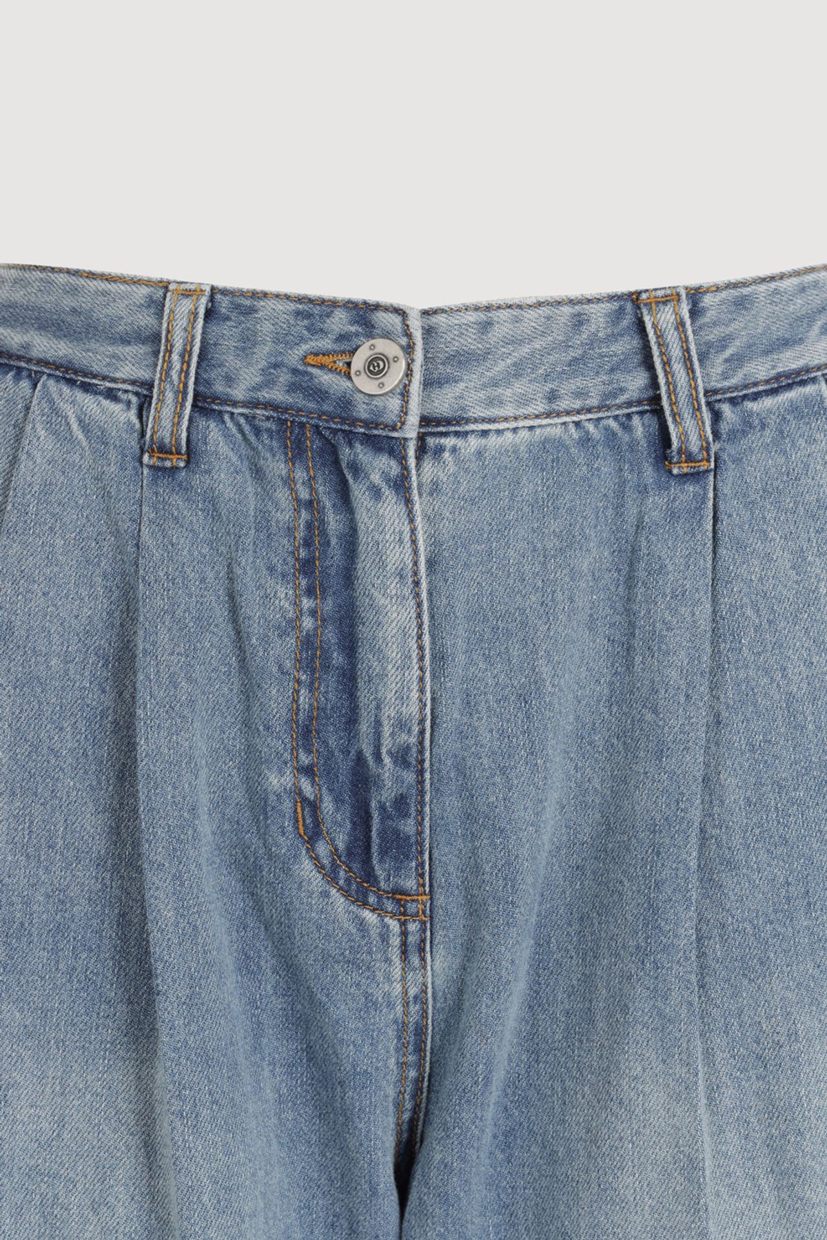럭키슈에뜨(LUCKY CHOUETTE) Out Pocket Denim Pants (blue) LFPDA25190BUX