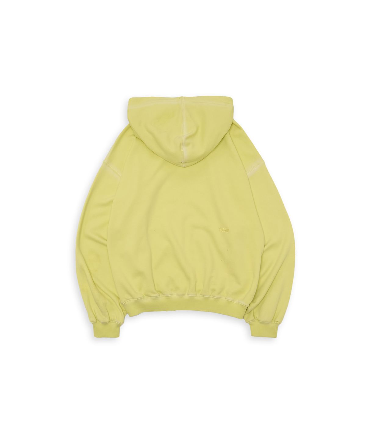 투위드(TUEWID) Tuewid classic embroidery set up zip up in lime
