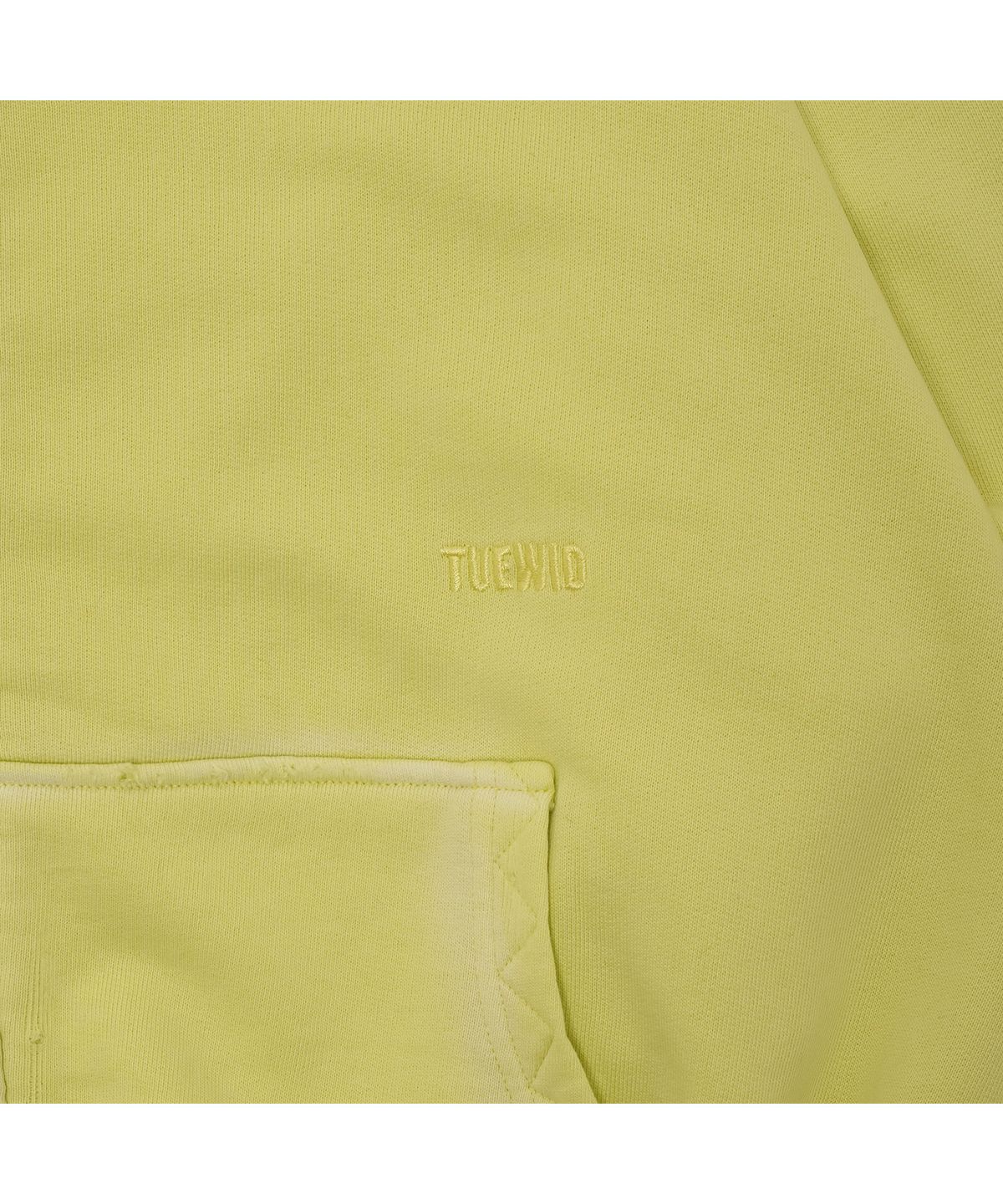 투위드(TUEWID) Tuewid classic embroidery set up zip up in lime