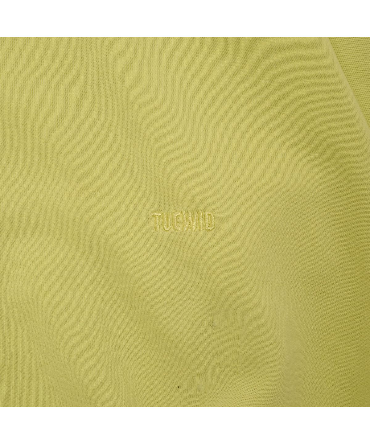 투위드(TUEWID) Tuewid classic embroidery set up zip up in lime