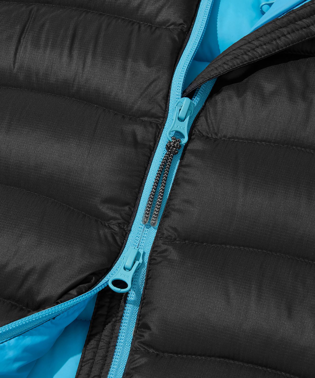 웰터 익스페리먼트(WELTER EXPERIMENT) X OSTRYA Equinox Goose Down Jacket_BLACK