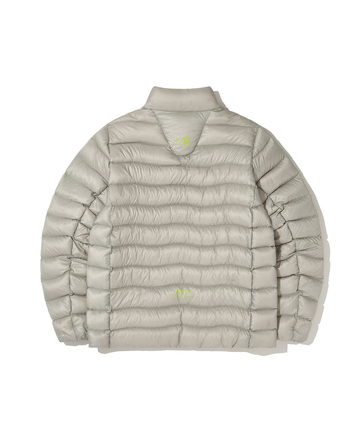 웰터 익스페리먼트(WELTER EXPERIMENT) X OSTRYA Equinox Goose Down Jacket_LIGHT GRAY