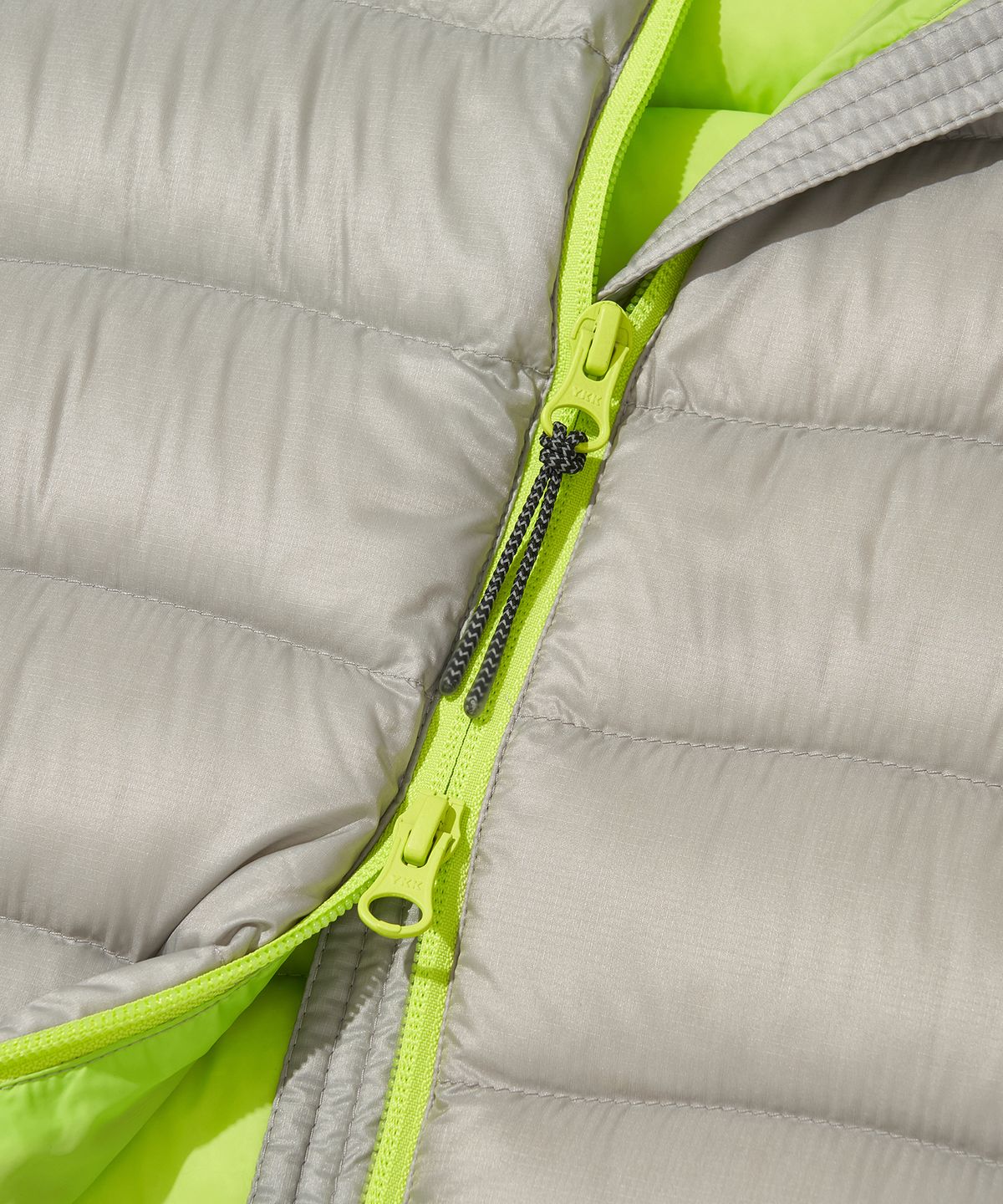 웰터 익스페리먼트(WELTER EXPERIMENT) X OSTRYA Equinox Goose Down Jacket_LIGHT GRAY