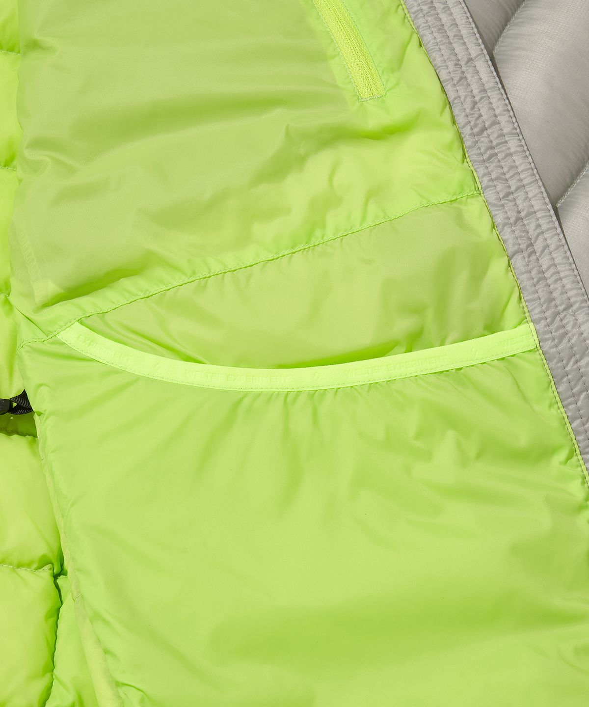 웰터 익스페리먼트(WELTER EXPERIMENT) X OSTRYA Equinox Goose Down Jacket_LIGHT GRAY
