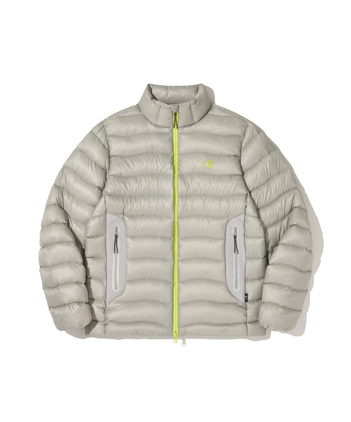 웰터 익스페리먼트(WELTER EXPERIMENT) X OSTRYA Equinox Goose Down Jacket_LIGHT GRAY