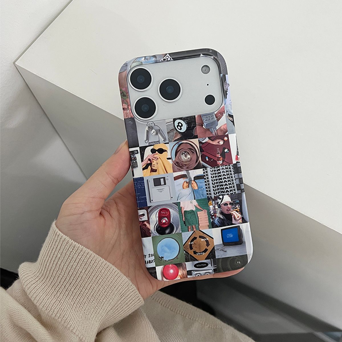 소유템(SOUTEM) Check Snap Phone Case_Hard