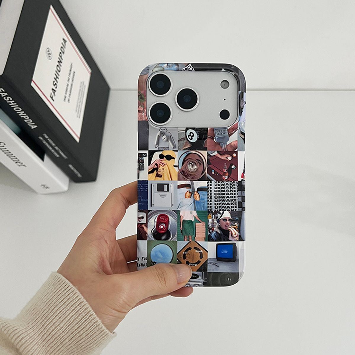 소유템(SOUTEM) Check Snap Phone Case_Hard