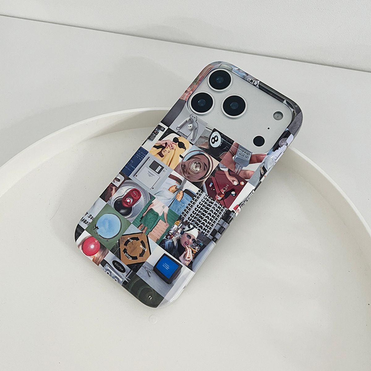 소유템(SOUTEM) Check Snap Phone Case_Hard