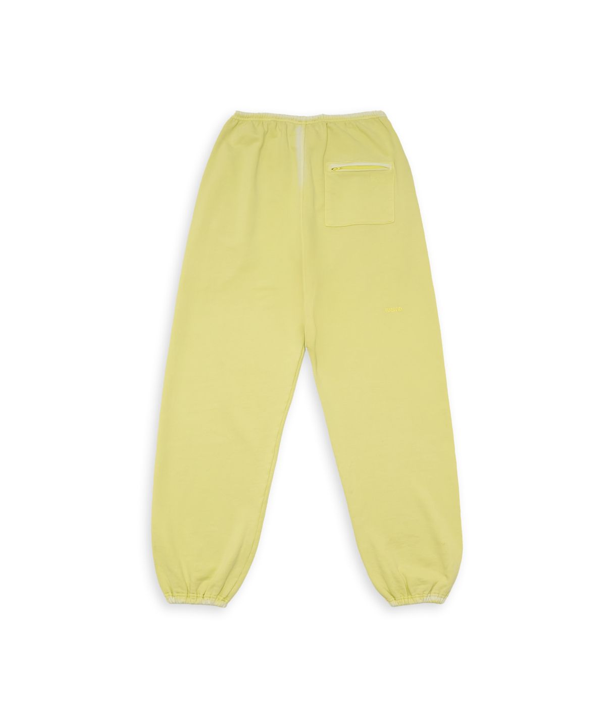 투위드(TUEWID) Tuewid classic embroidery set up pants in lime