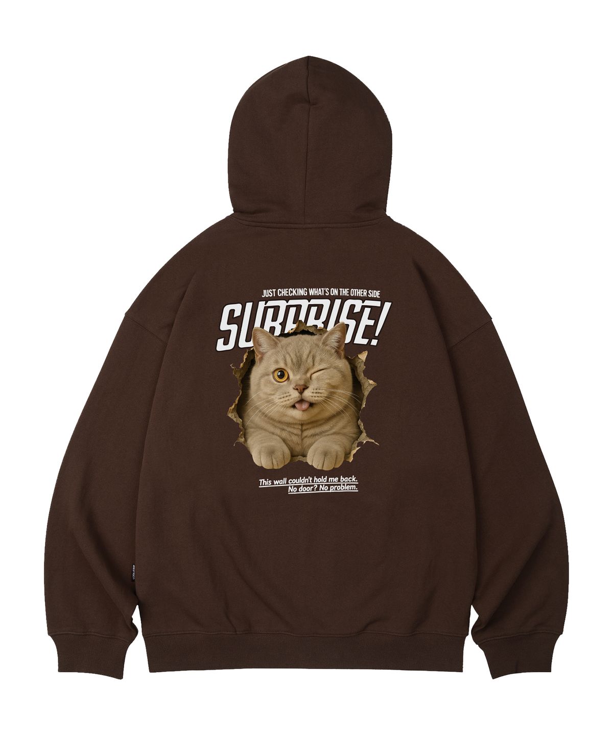 와일드락(WILDROCK) CAT POP-UP 오버핏 후드_10 COL