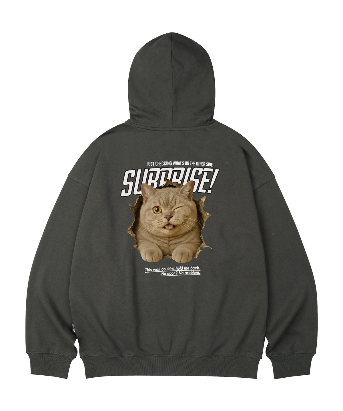와일드락(WILDROCK) CAT POP-UP 오버핏 후드_10 COL