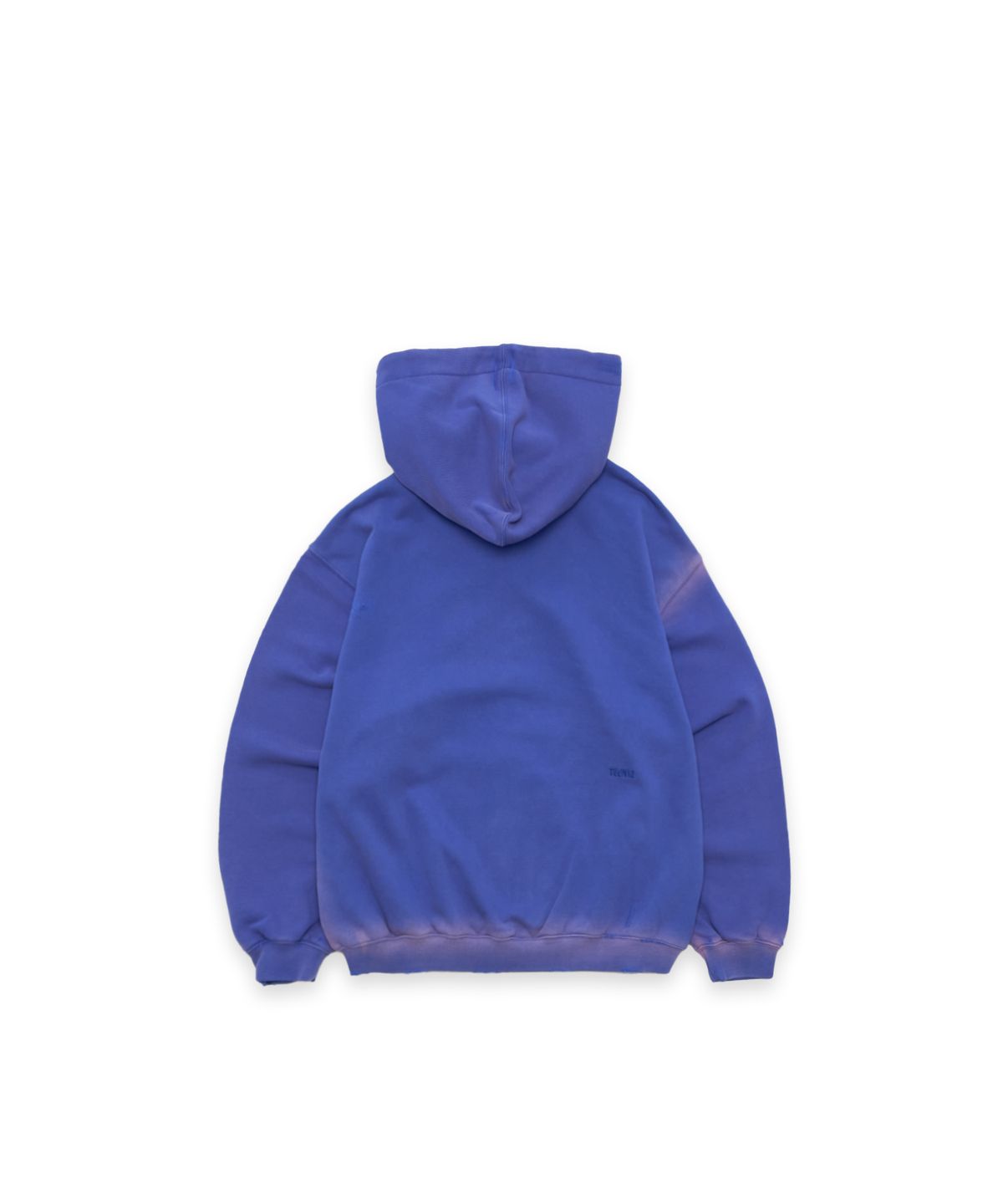 투위드(TUEWID) Tuewid classic embroidery zip-up in blueberry blue