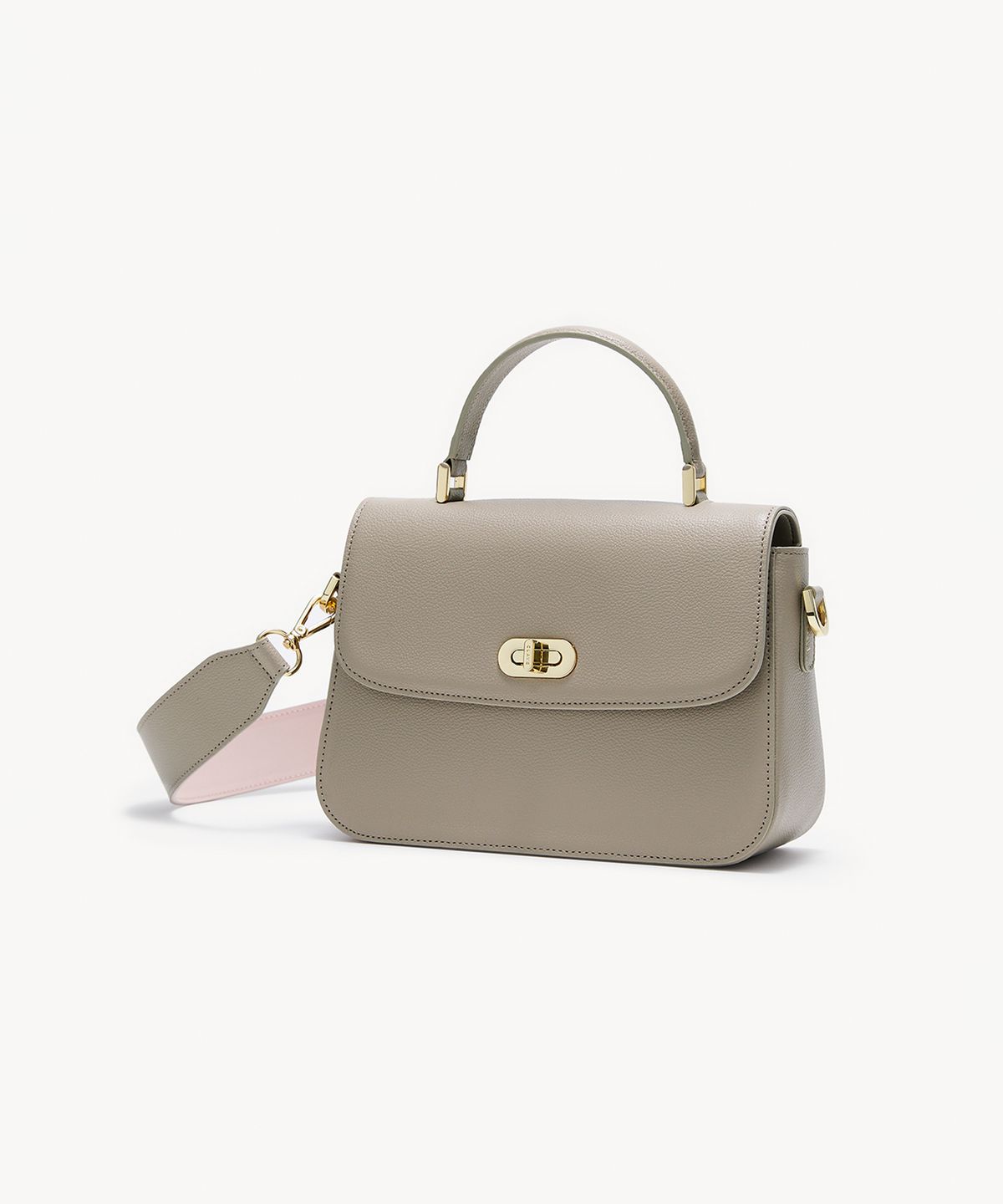 끌라베(CLAVE) 엘사 그레이 숄더백 (ELSA Gray Shoulder Bag)