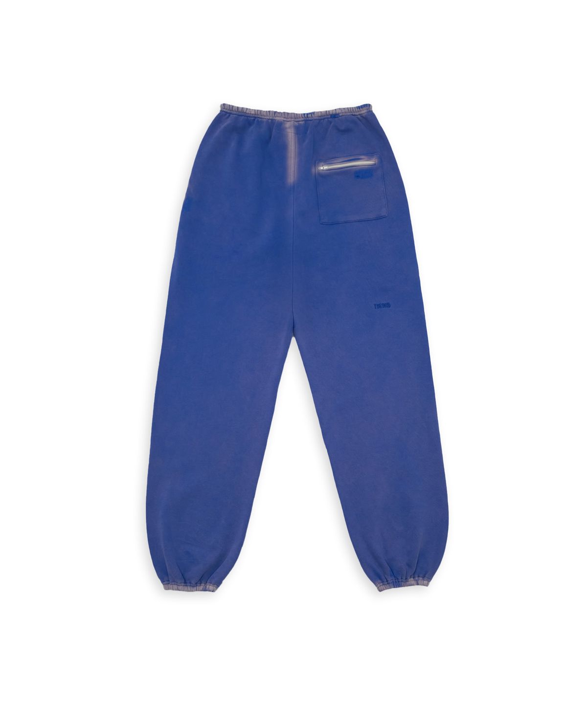 투위드(TUEWID) Tuewid classic embroidery sweatpants in drop loose fit  (blueberry blue)