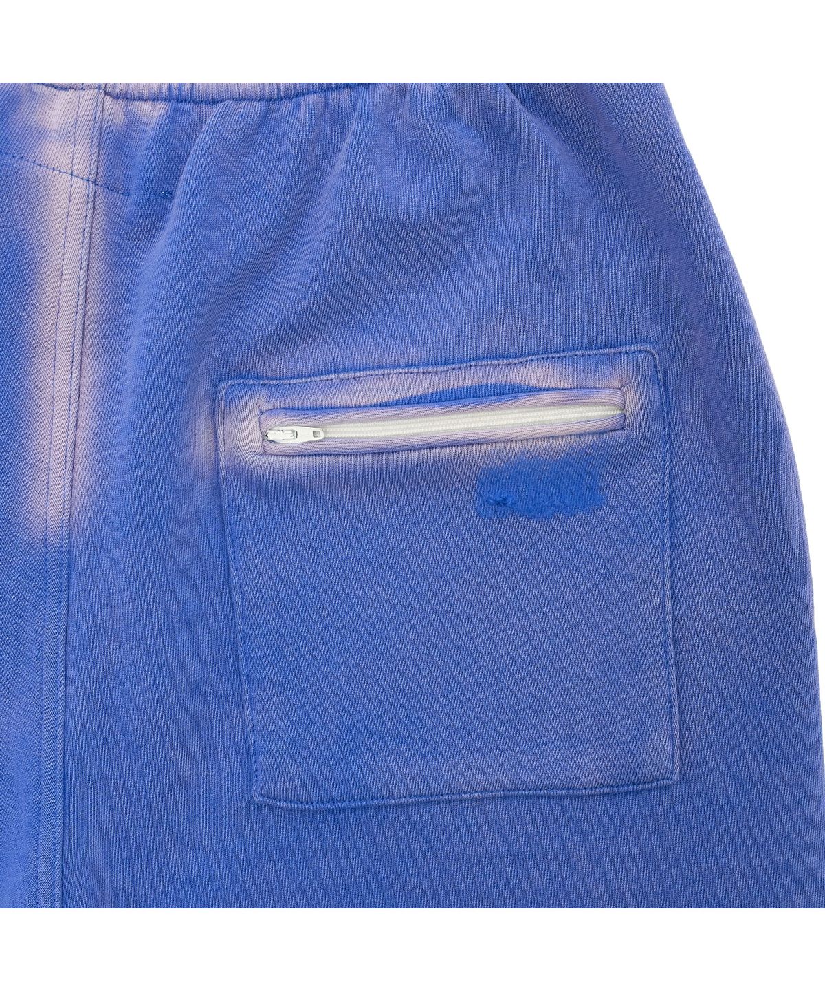 투위드(TUEWID) Tuewid classic embroidery sweatpants in drop loose fit  (blueberry blue)