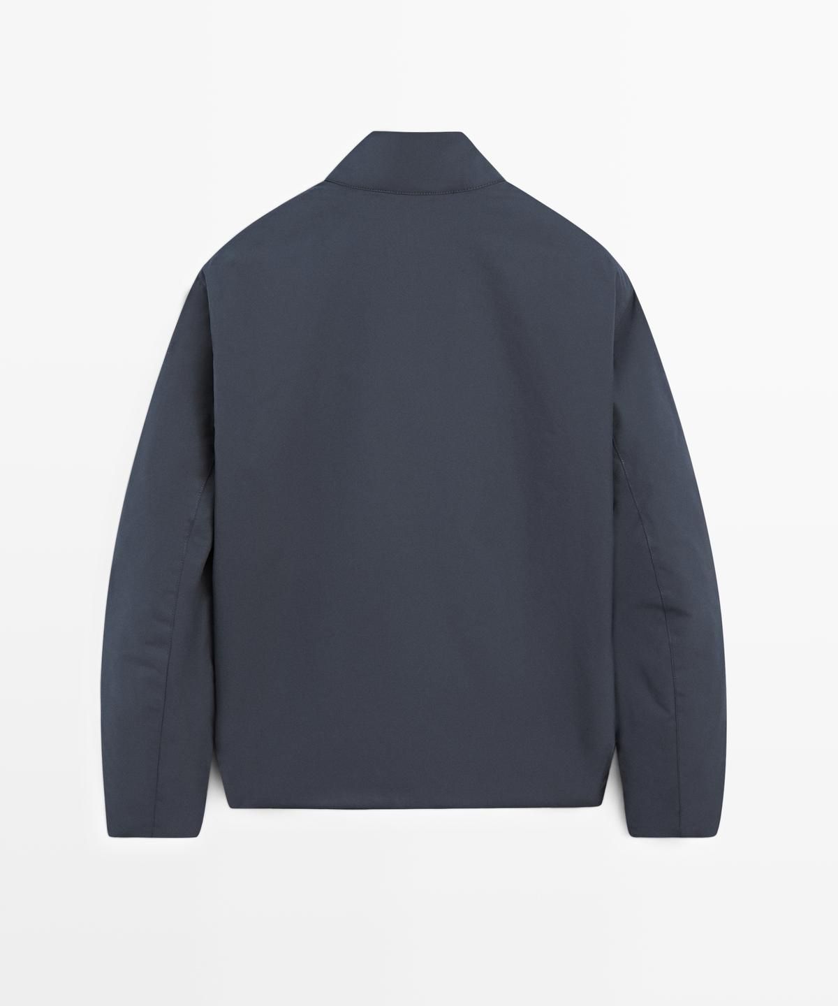 마시모두띠(MASSIMO DUTTI) 워터레펠 패딩 자켓 하이넥 디테일
