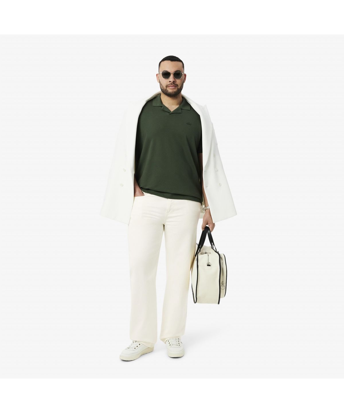 라코스테(LACOSTE) 남성 스트레이트 핏 데님 팬츠 HH2321-55G 70V