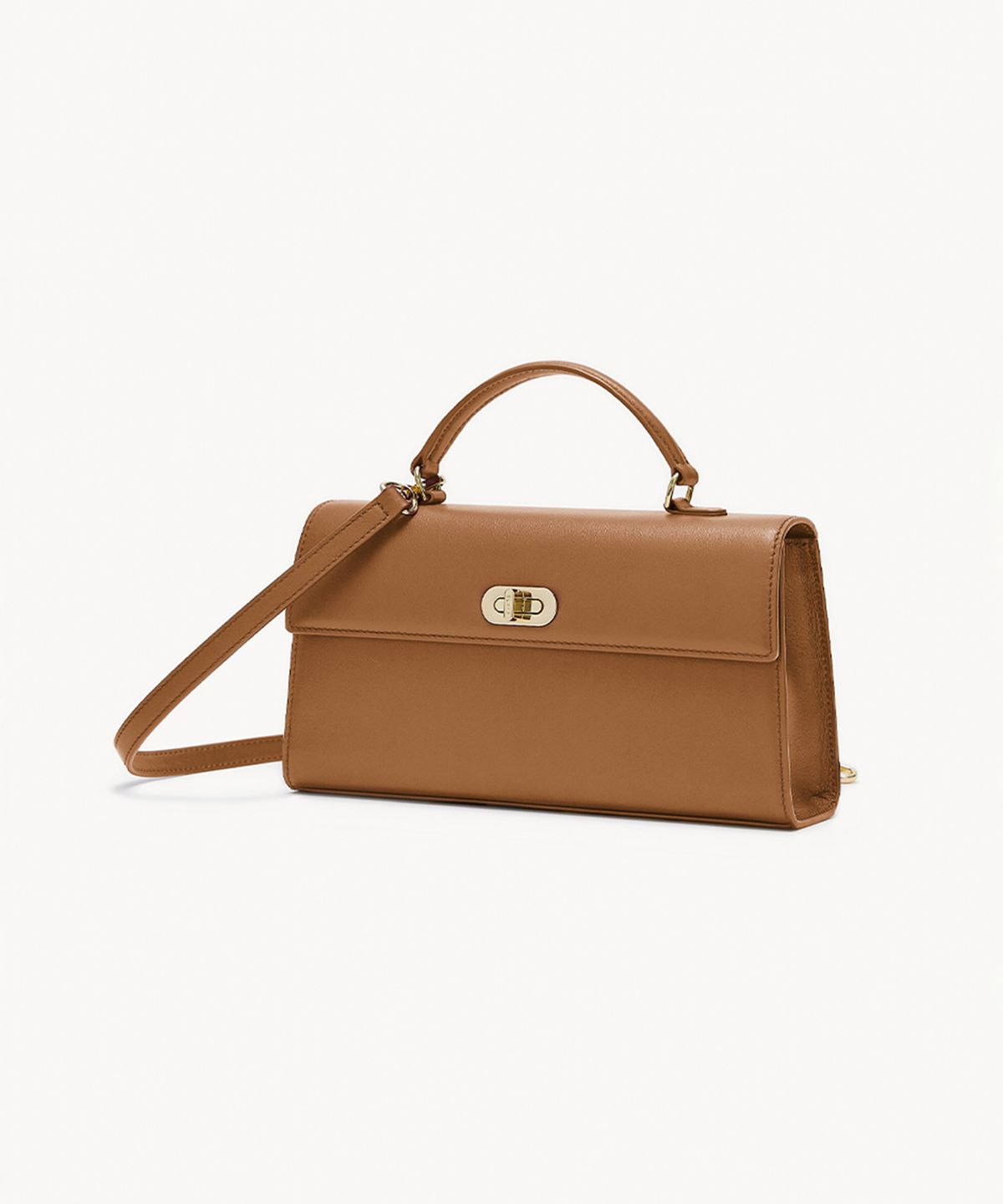 끌라베(CLAVE) 레나 탄 숄더백 (LENA Tan Shoulder Bag)