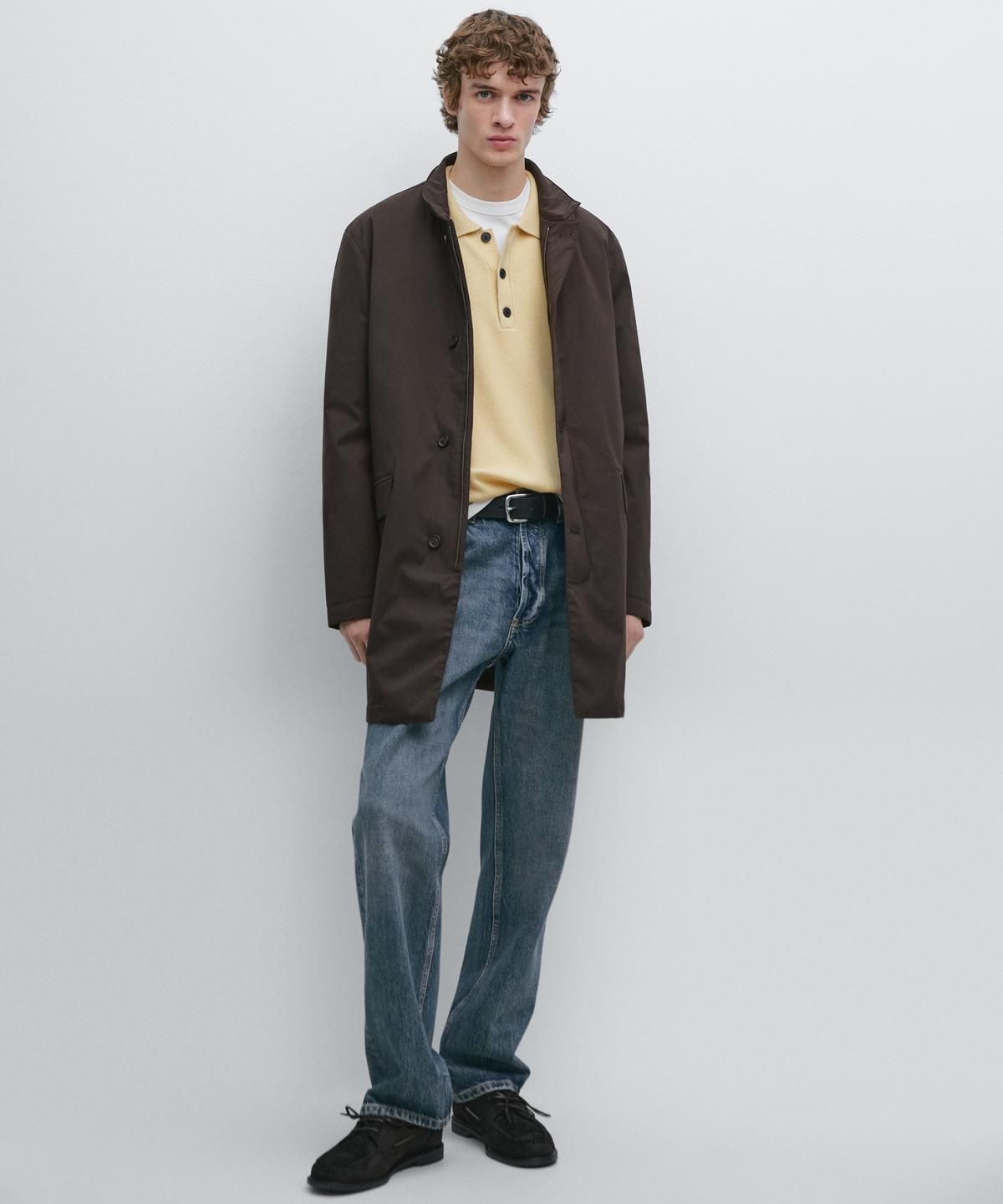 마시모두띠(MASSIMO DUTTI) 방수 패딩 재킷