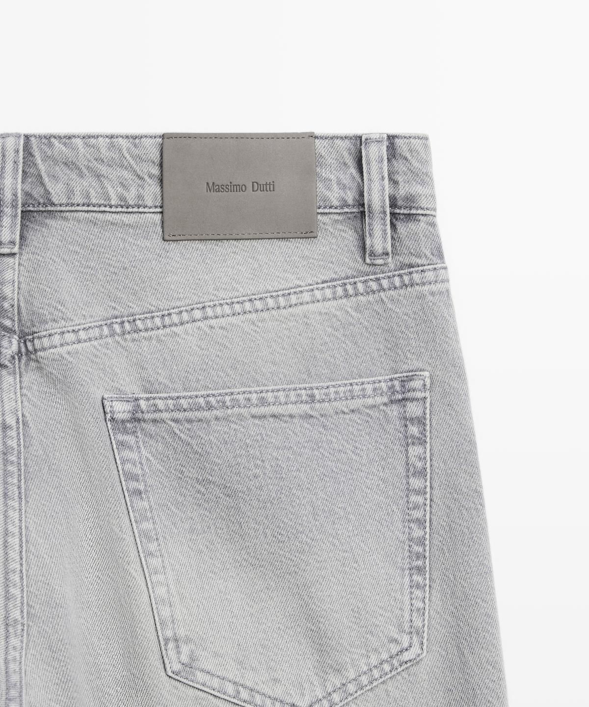 마시모두띠(MASSIMO DUTTI) 테이퍼드핏 진