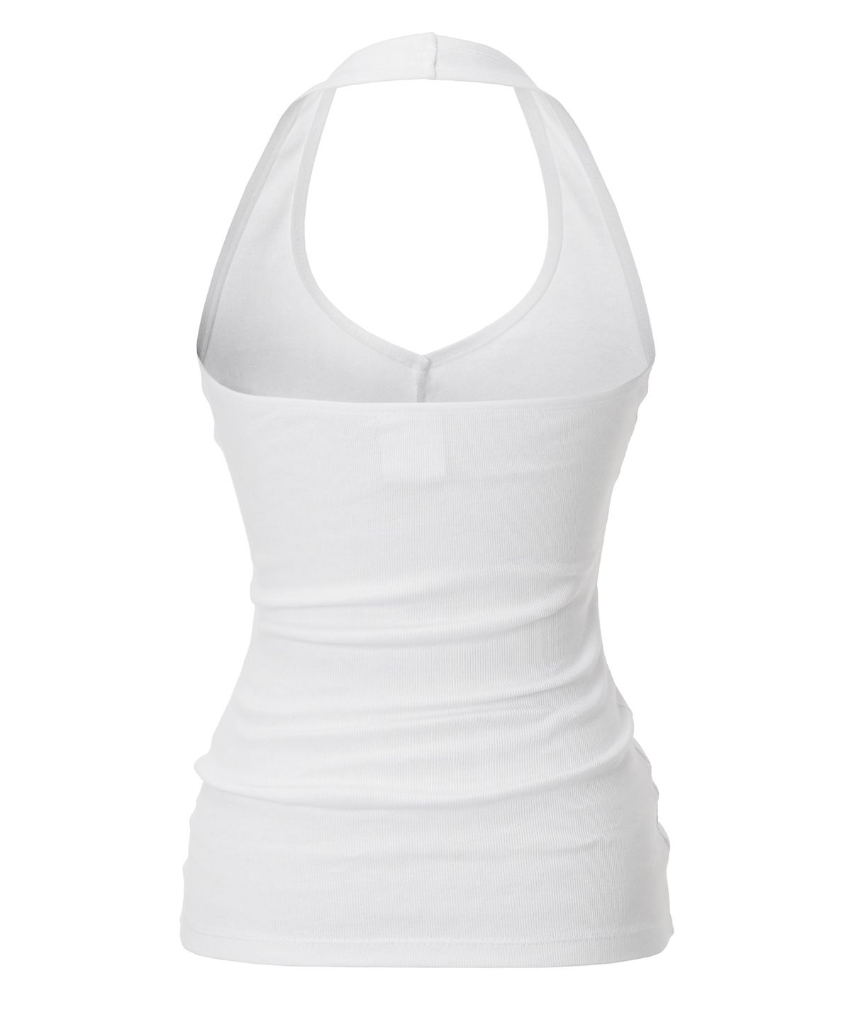 이네기(INEGI) Tactile Halter Sleeveless (white)