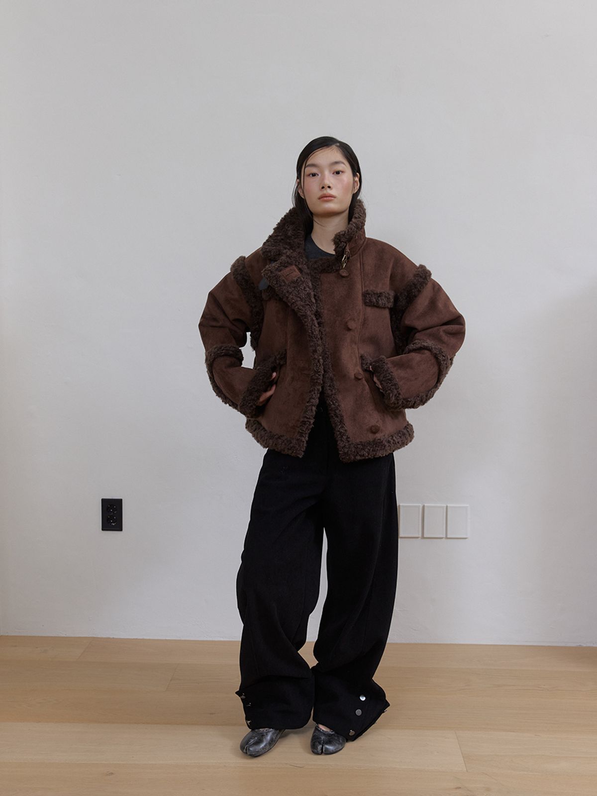 아수라(ASURA) WOOL LINE MUSTANG (BROWN)