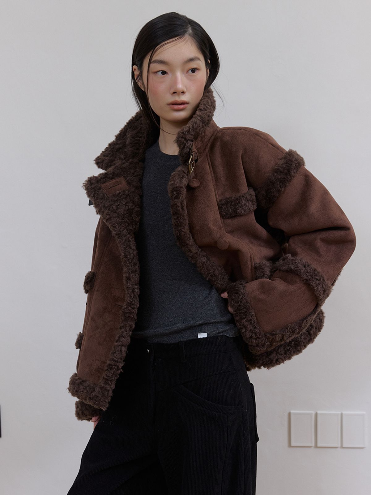아수라(ASURA) WOOL LINE MUSTANG (BROWN)