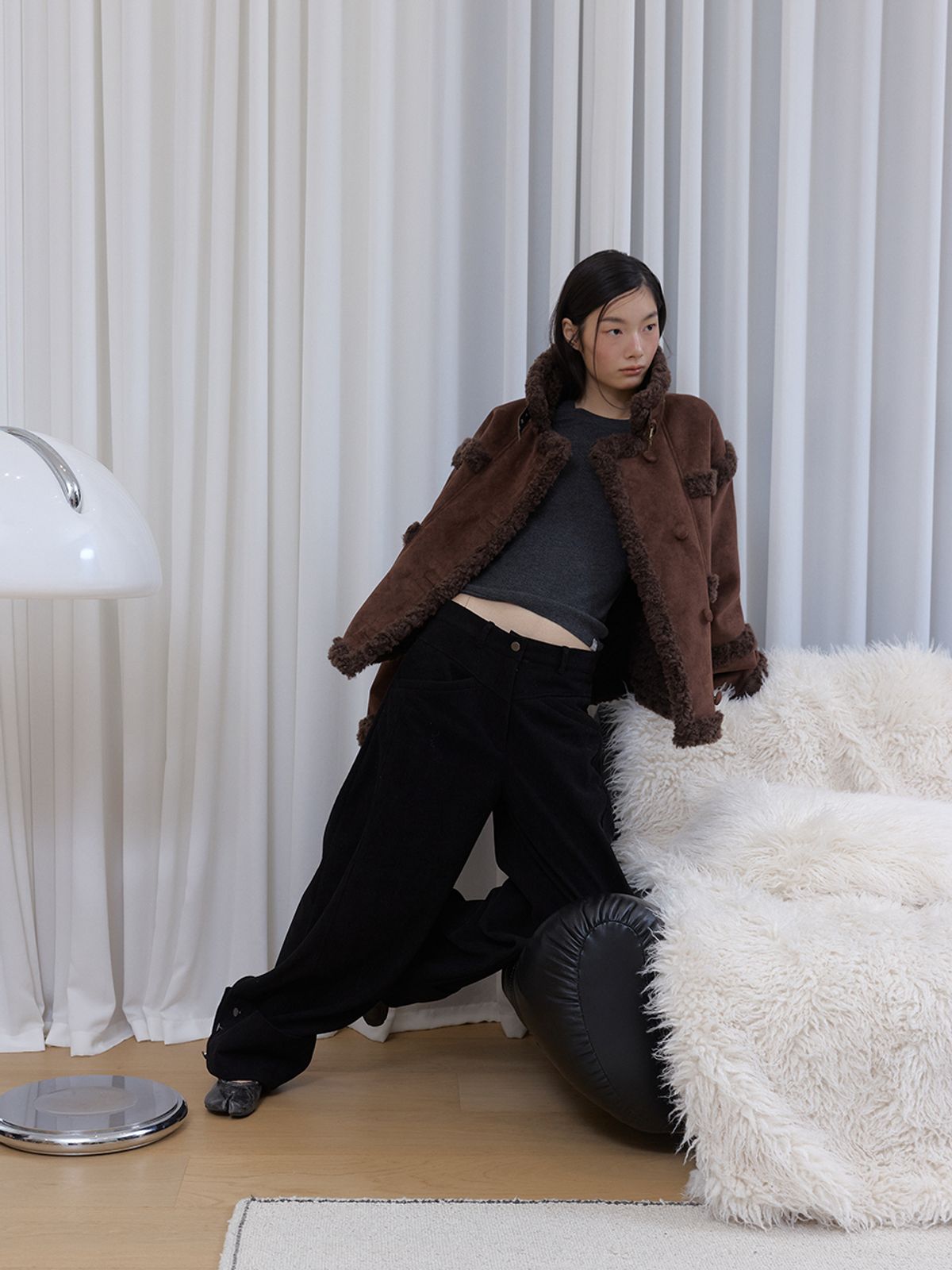 아수라(ASURA) WOOL LINE MUSTANG (BROWN)