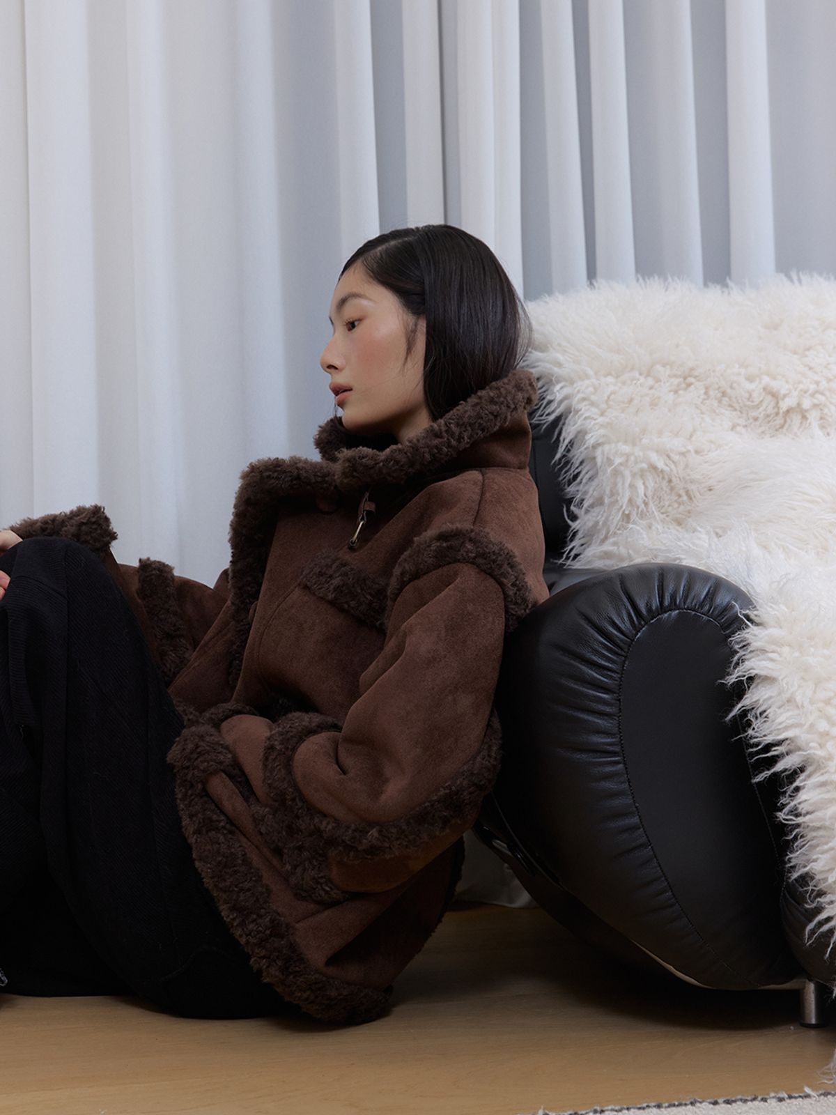 아수라(ASURA) WOOL LINE MUSTANG (BROWN)