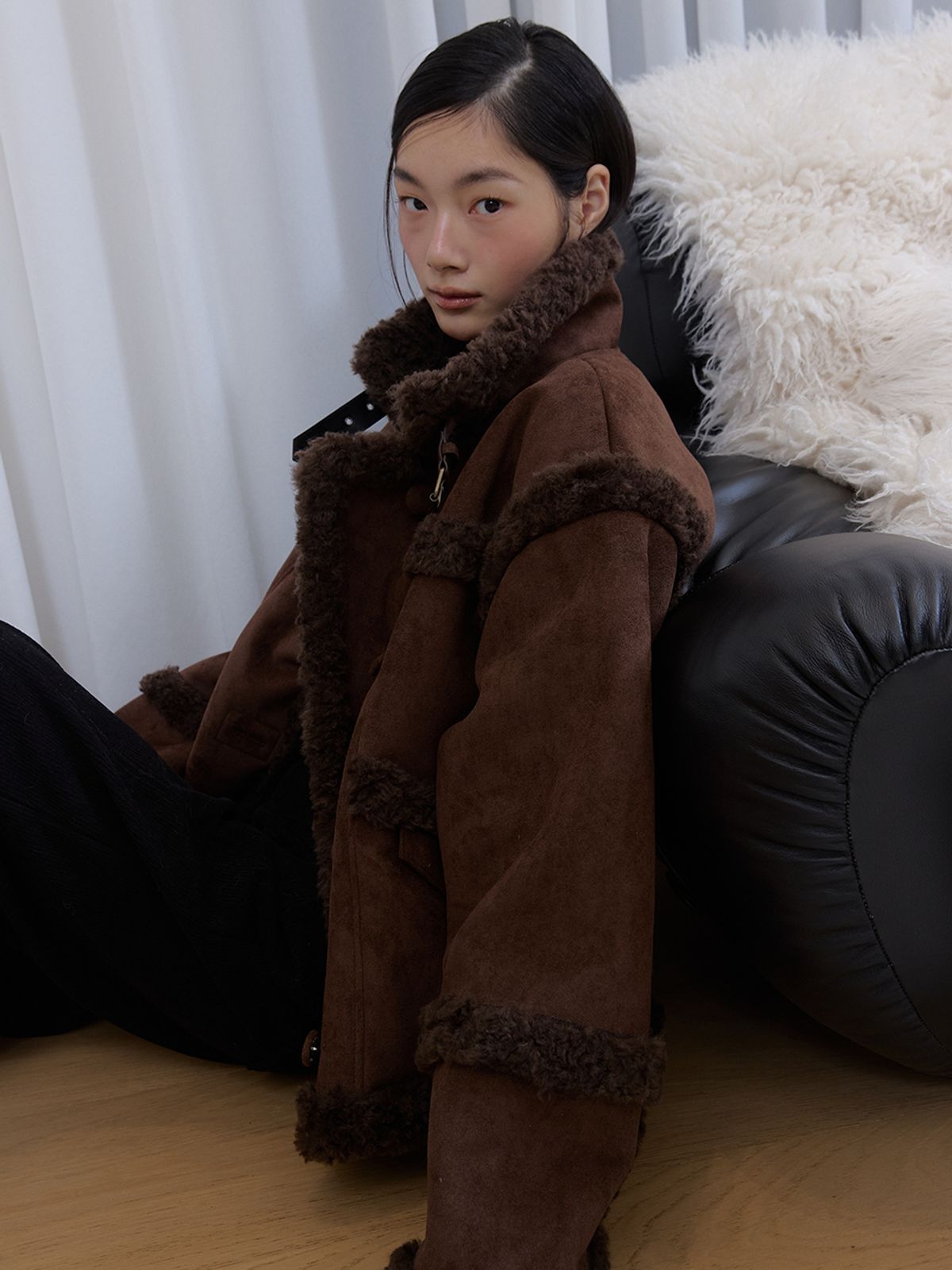아수라(ASURA) WOOL LINE MUSTANG (BROWN)