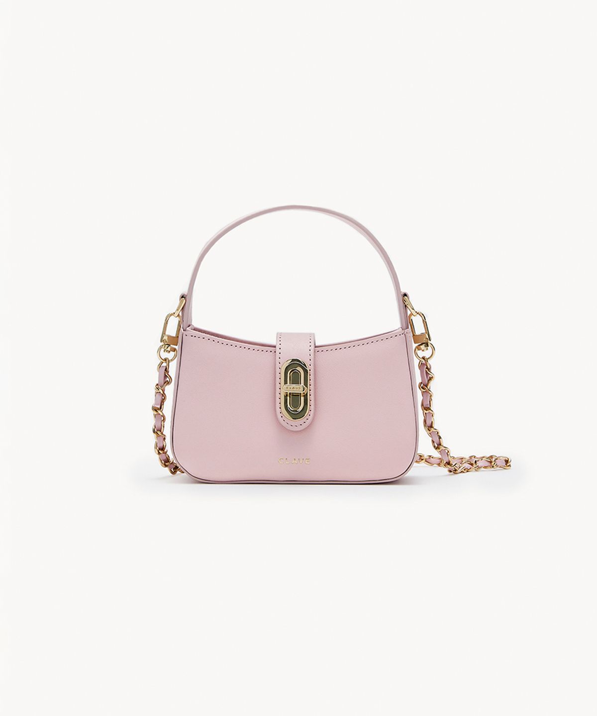 끌라베(CLAVE) 에스더 미니 핑크 크로스백 (ESTHER MINI Pink Cross Bag)
