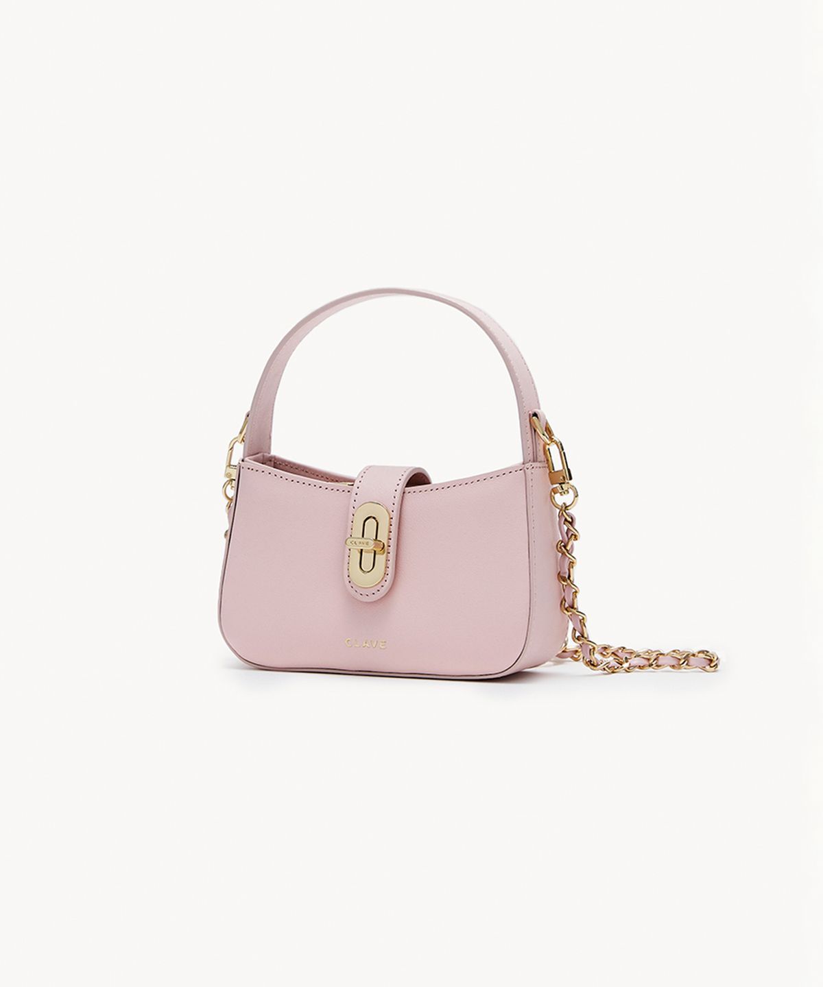 끌라베(CLAVE) 에스더 미니 핑크 크로스백 (ESTHER MINI Pink Cross Bag)