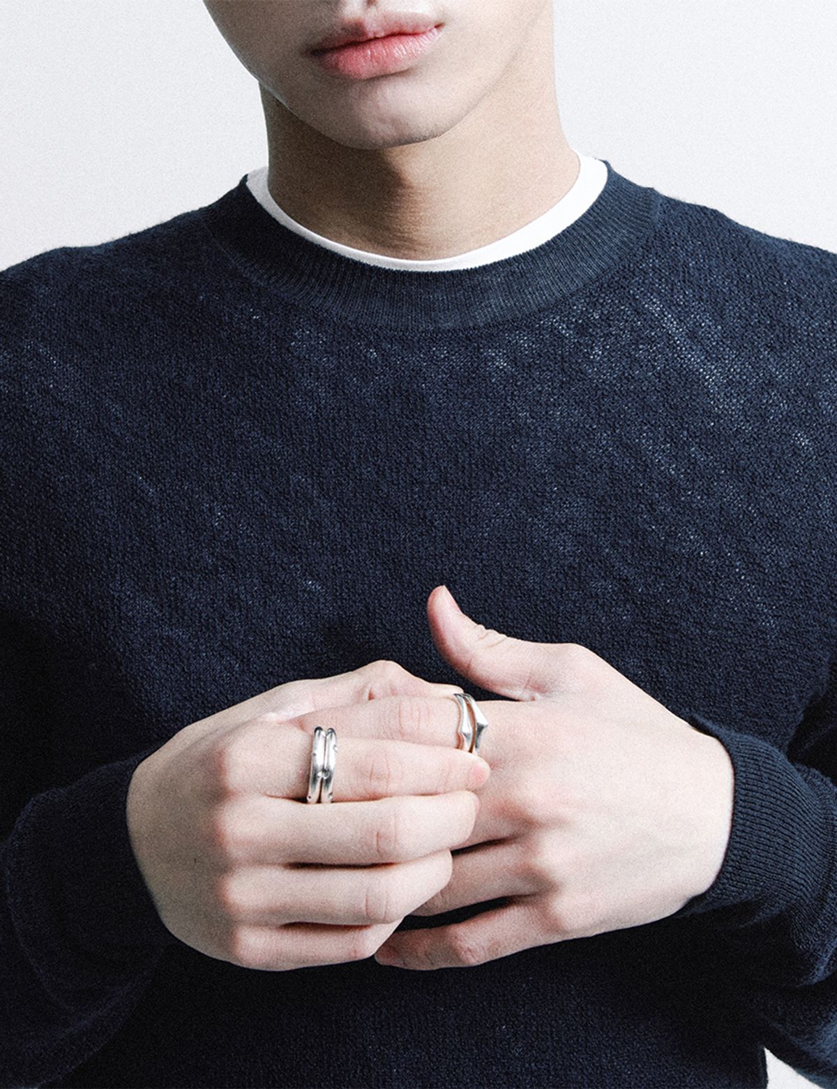 유네(YUNE) Bumpy Dot Ring_[Silver925]