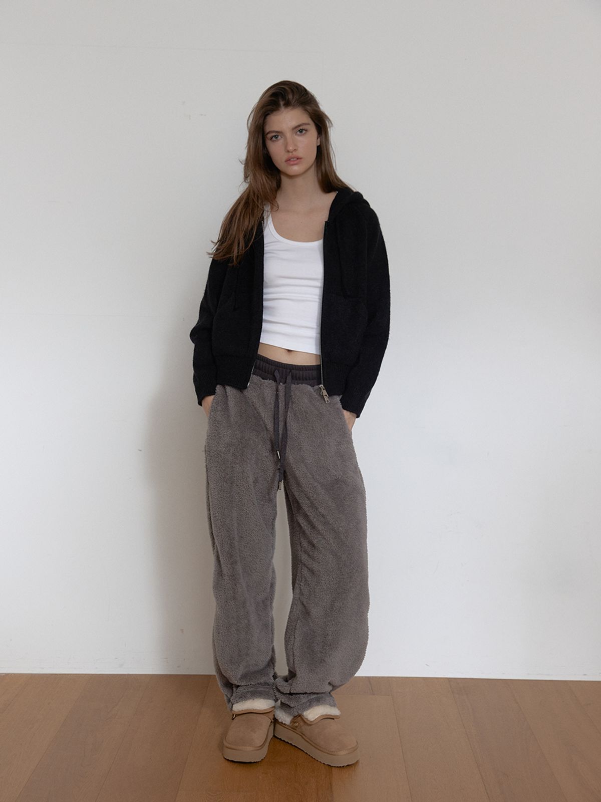 아수라(ASURA) COZY PANTS (CHARCOAL)