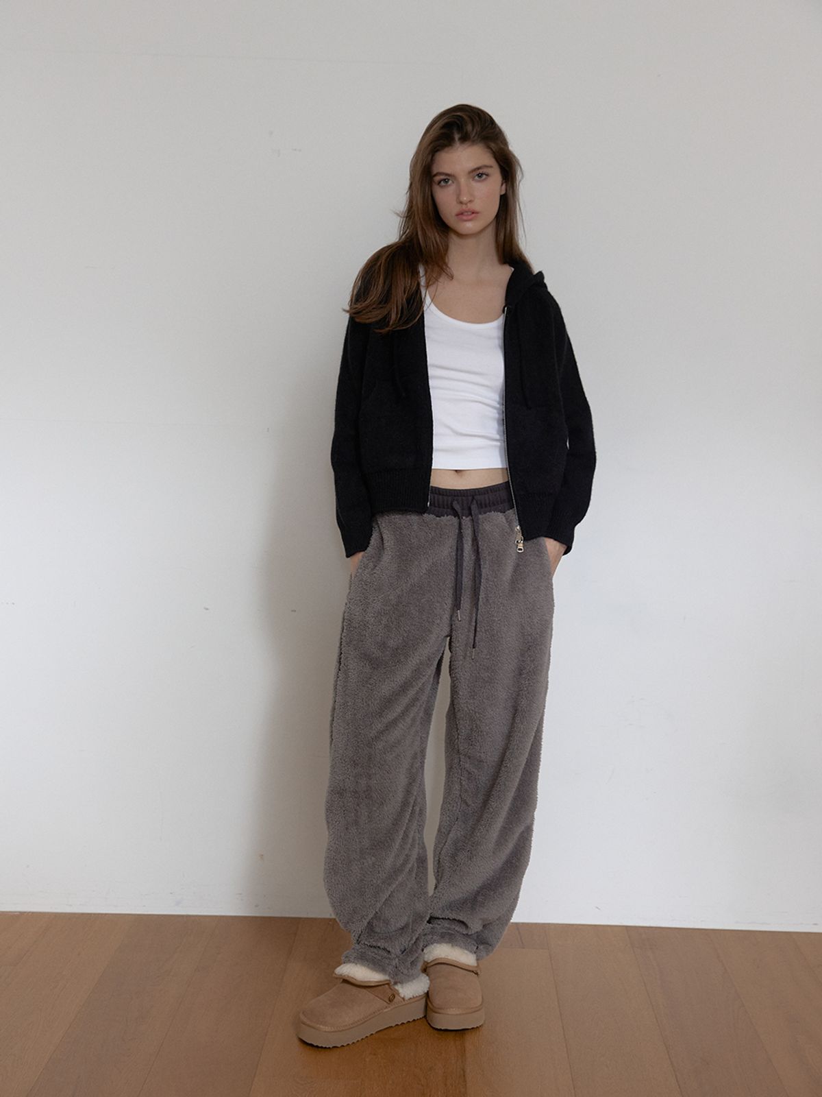 아수라(ASURA) COZY PANTS (CHARCOAL)