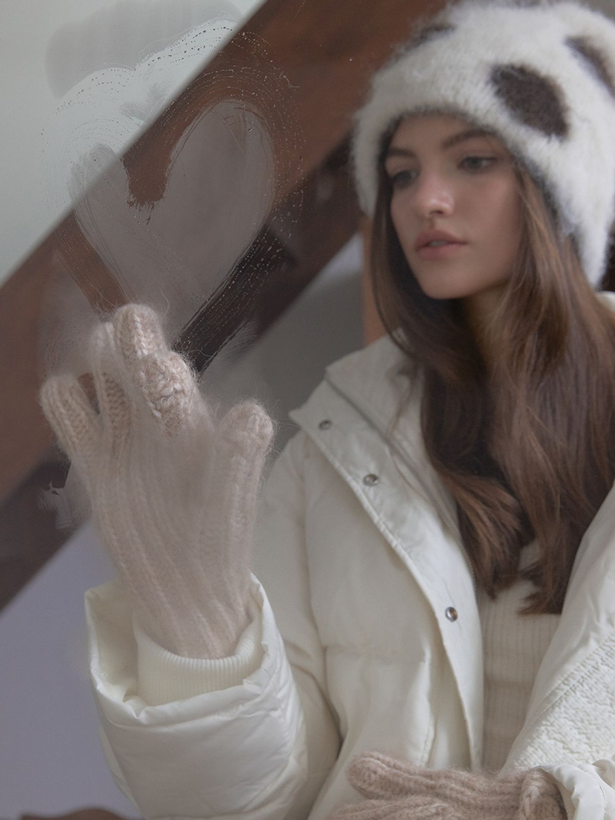 아수라(ASURA) MUTED LABEL GLOVES (BEIGE)