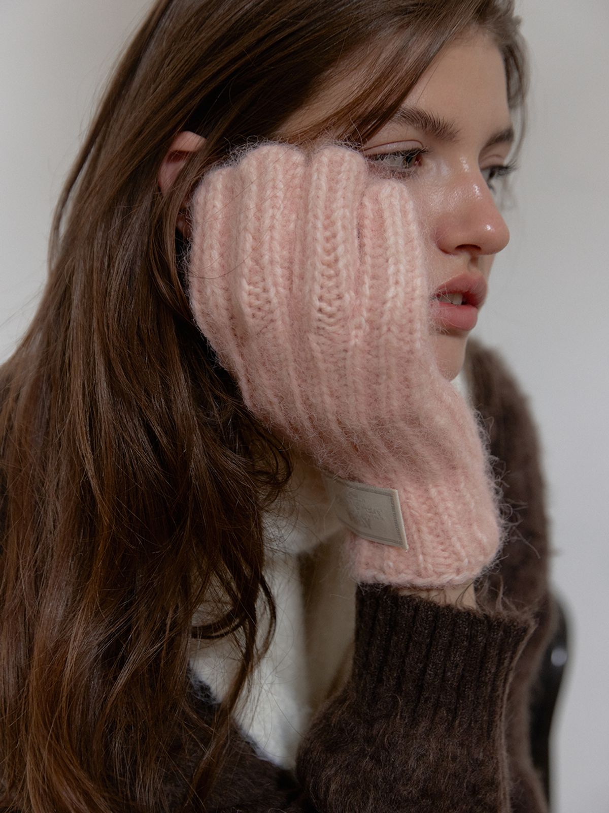 아수라(ASURA) MUTED LABEL GLOVES (PINK)