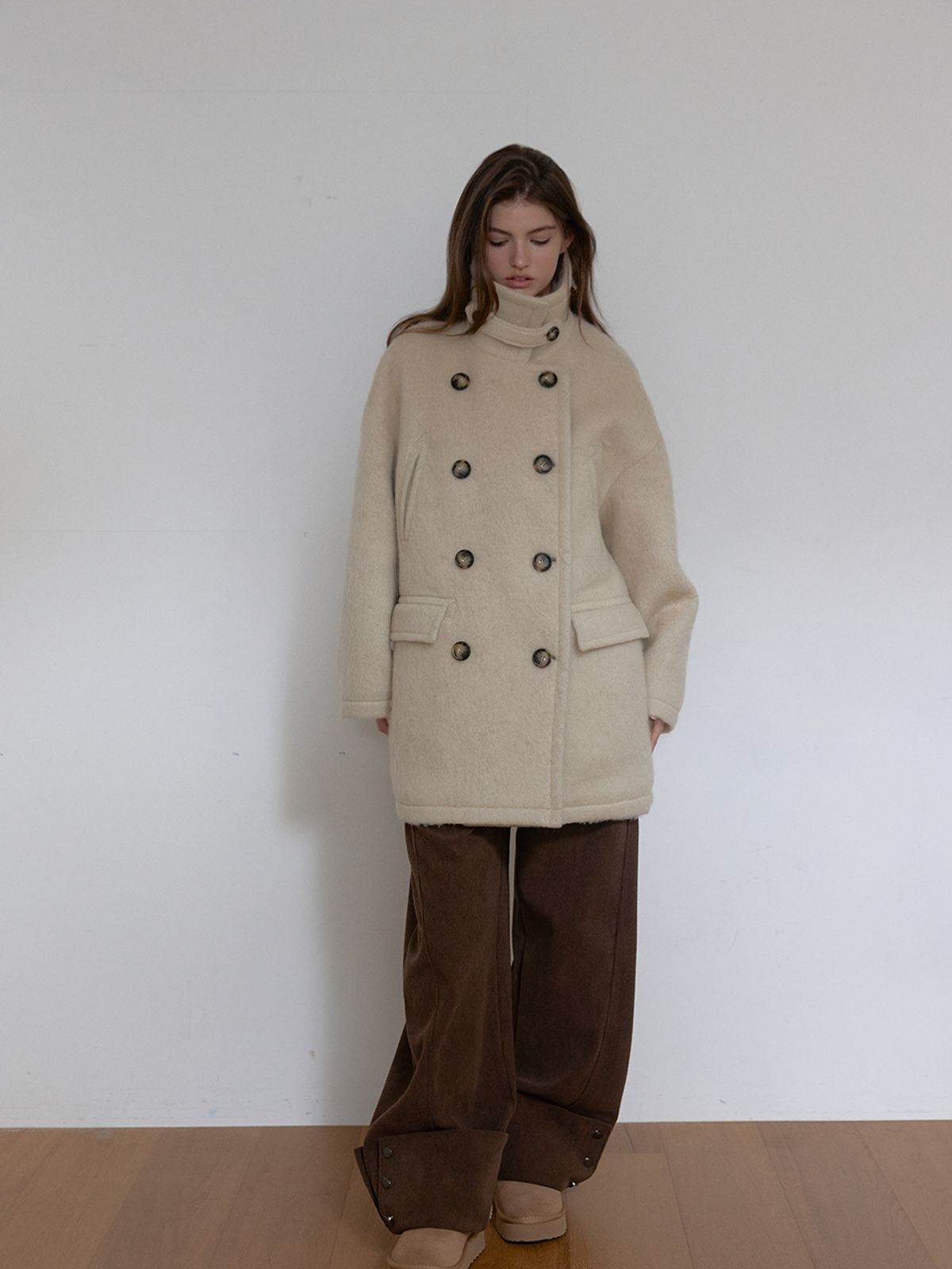아수라(ASURA) WINTER HAZE COAT (BEIGE)