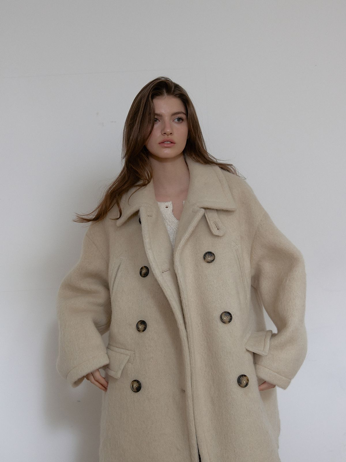 아수라(ASURA) WINTER HAZE COAT (BEIGE)