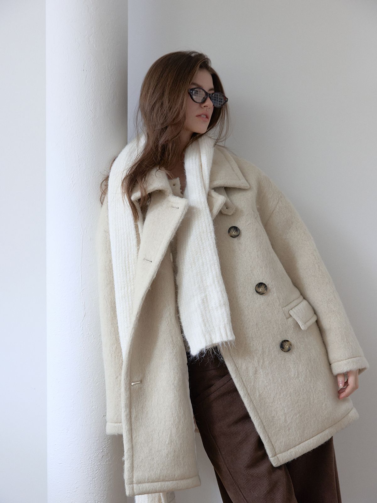 아수라(ASURA) WINTER HAZE COAT (BEIGE)