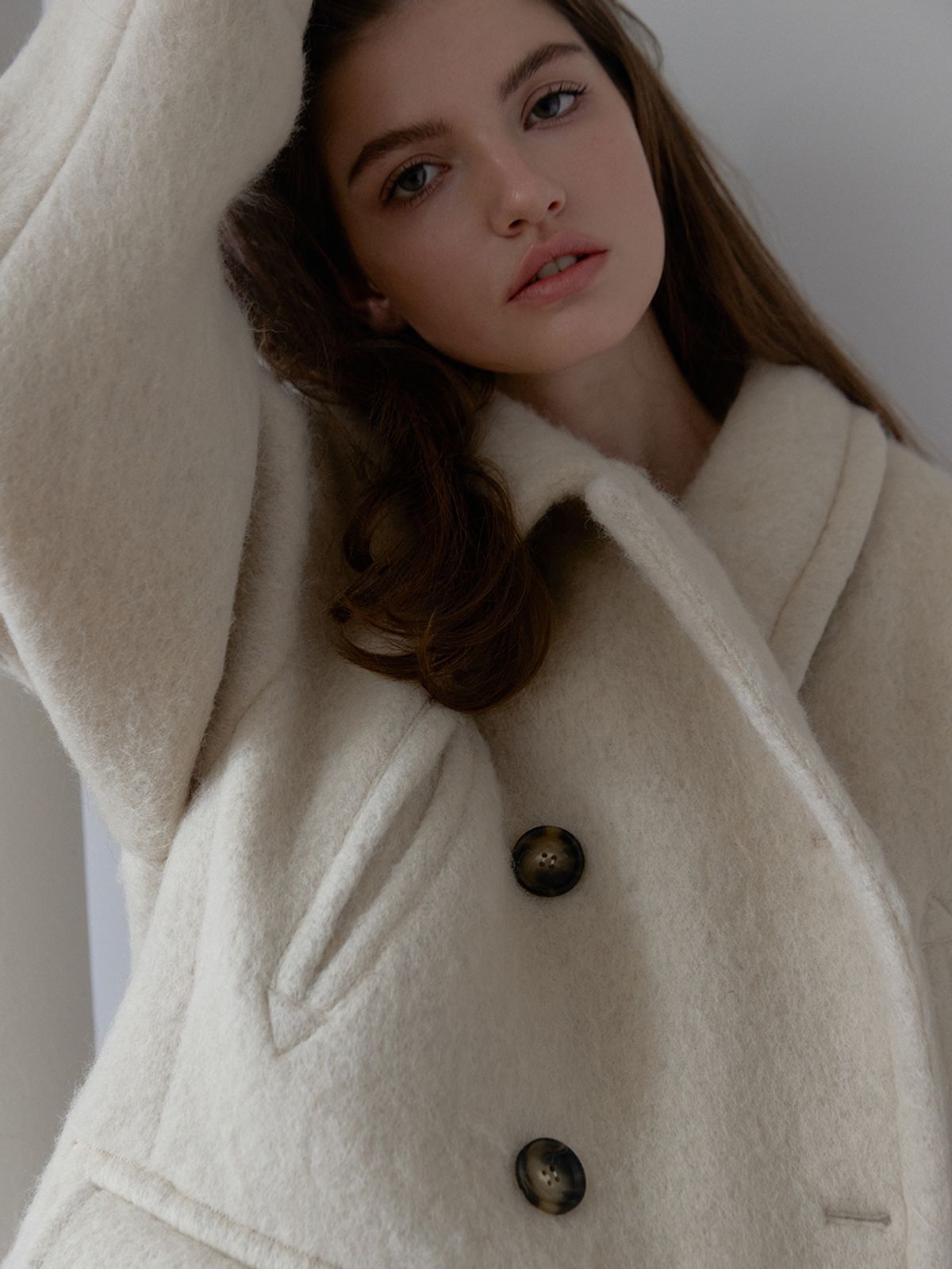 아수라(ASURA) WINTER HAZE COAT (BEIGE)