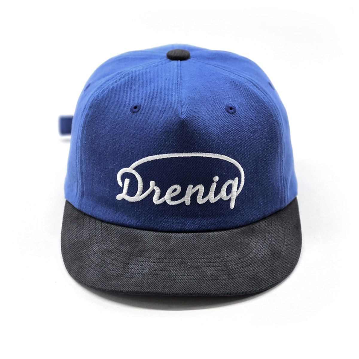 드리니끄(DRENIQ) 피치 투톤 플랫캡 블루