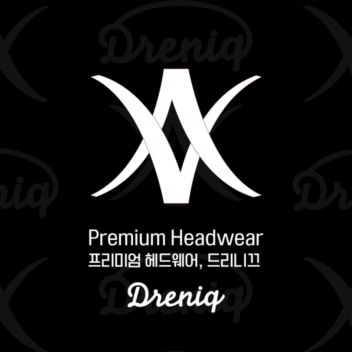 드리니끄(DRENIQ) 피치 투톤 플랫캡 블루