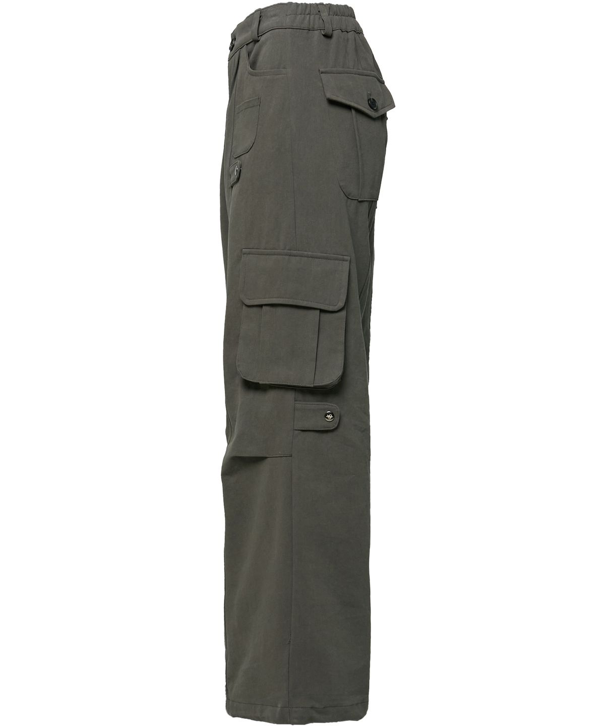 플레어업(FLAREUP) Wide Cargo Pants (FL-262_Grayish Khaki)