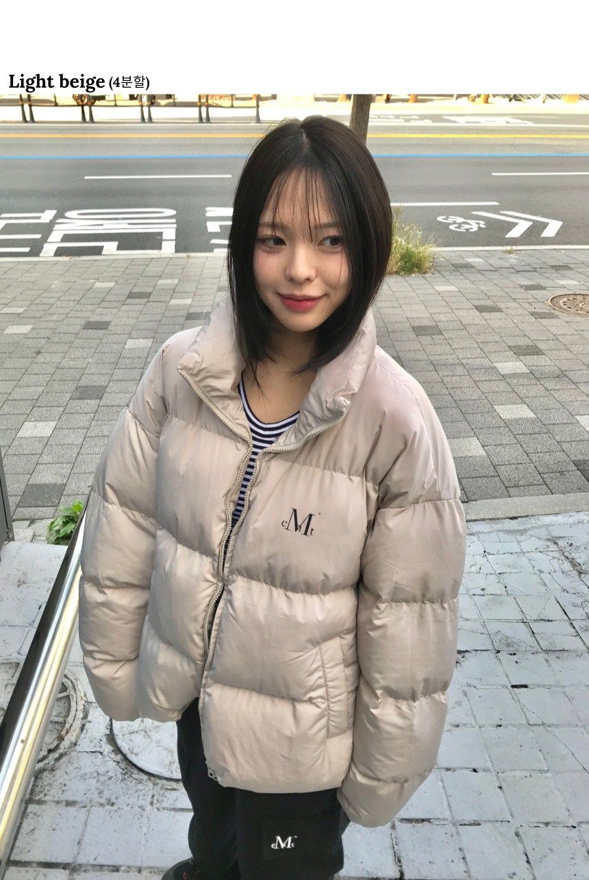 MUCENT ヘフハイネックシグニチャーウェロンパディング 男女共用 MUSINSA公式 | MUCENT ヘフハイネックシグニチャーウェロンパディング