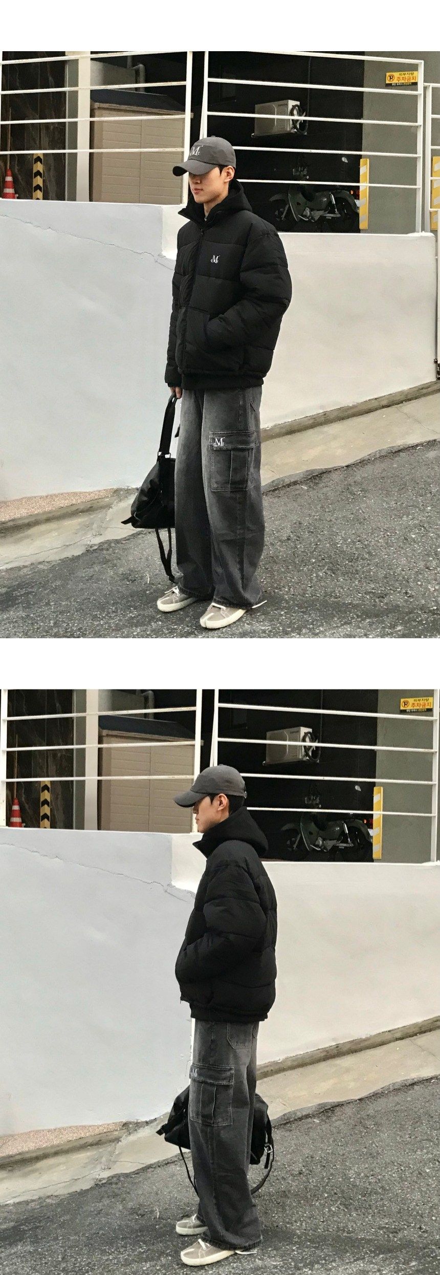 MUSINSA公式 | MUCENT ヘフハイネックシグニチャーウェロンパディング