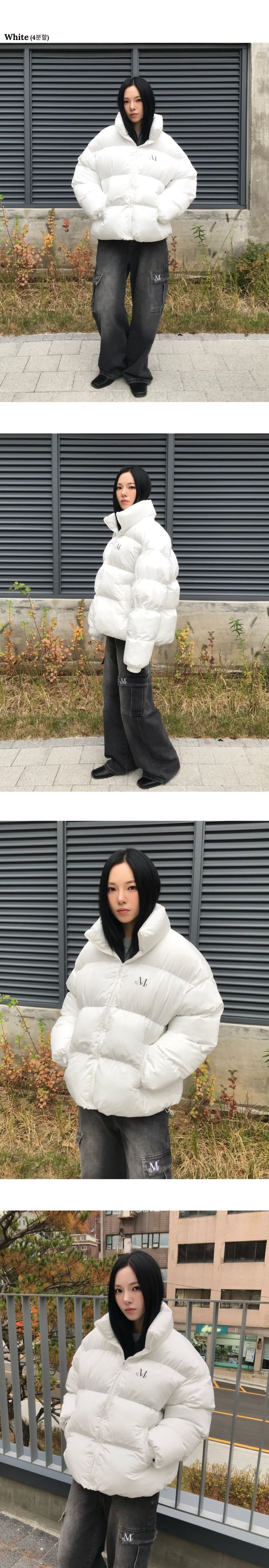 MUSINSA公式 | MUCENT ヘフハイネックシグニチャーウェロンパディング