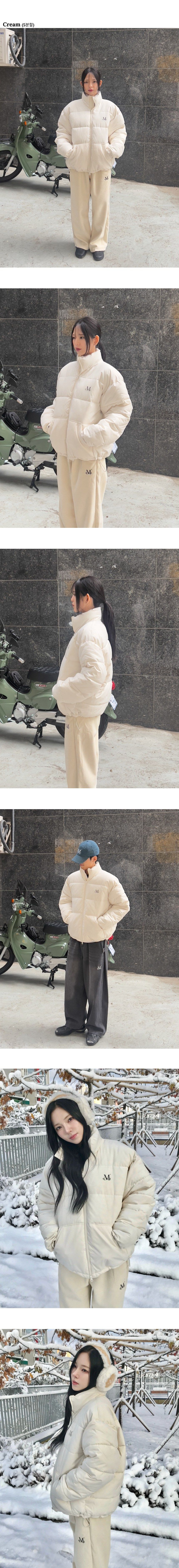 MUSINSA公式 | MUCENT ヘフハイネックシグニチャーウェロンパディング